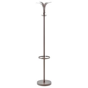 Appendiabiti Watson Metallo Tortora 32x36x173 cm Moderno