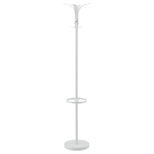 Appendiabiti Watson Metallo Bianco 32x36x173 cm Moderno