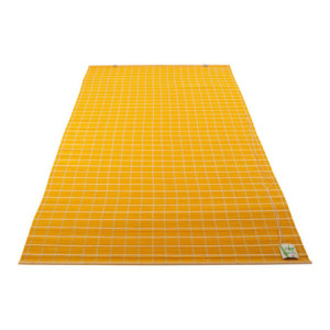 Set di 6 Tende Bambù 90x180 cm Gialla Naturale per Interni/Esterni