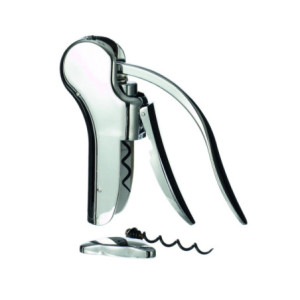 Set 6 Confezioni Levatappi Shuttle Acciaio Cromato Professionali