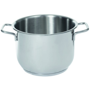 Set di 6 Pentole 2 Manici Chic Ø18x14 cm Acciaio 18/10