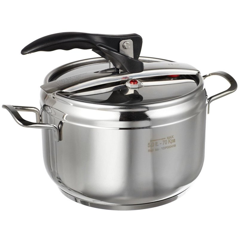 Set di 4 Pentole a Pressione Chic Ø20 cm 5L Acciaio Inox