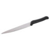 Set di 6 Coltelli Cucina Kitchen World 20 cm Manico Nero