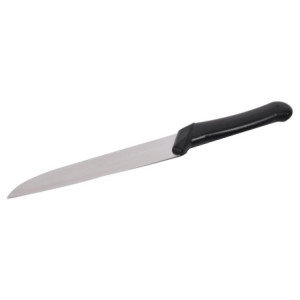 Set di 6 Coltelli Santoku Kitchen World 18 cm Manico Nero