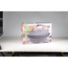 Set di 4 Casseruole Ovale Carbon Steel 40x28x15 cm Resistenti
