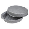Set di 6 Confezioni 3 Pezzi Casseruola Ovale Carbon Steel