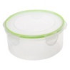 Set di 6 Contenitori Tondi Plastica 17,6 cm 1,5 Lt Pratici e Igienici