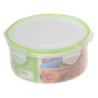 Set di 6 Contenitori Tondi Plastica 17,6 cm 1,5 Lt Pratici e Igienici