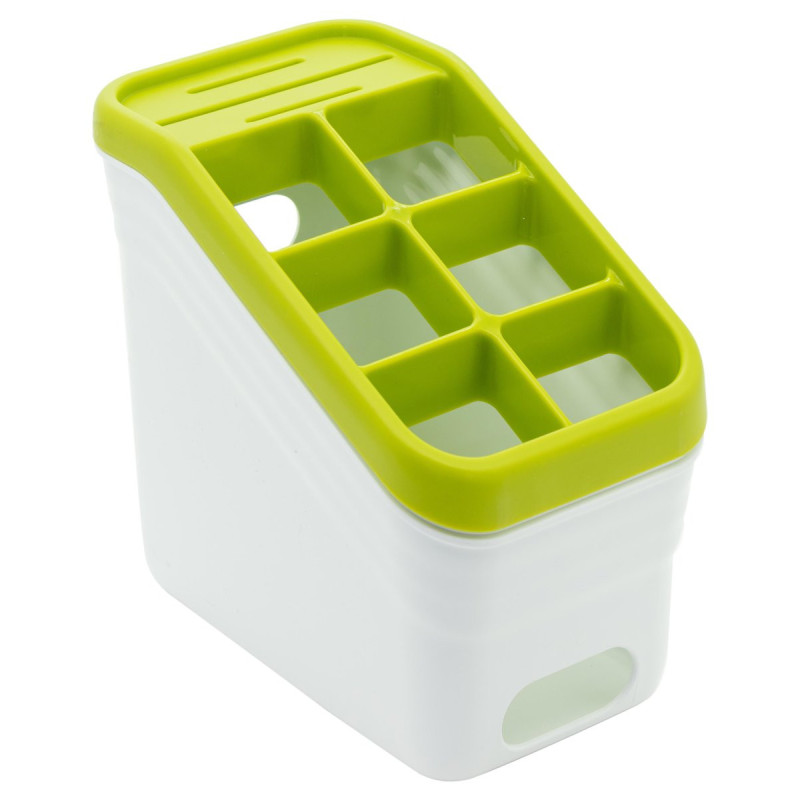 Set di 6 Scolaposate 6 Scomparti 18x11 cm ABS Pratici