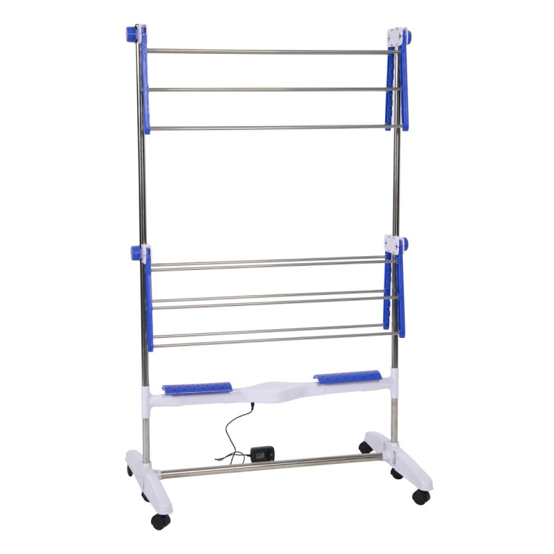 Set di 4 Stendibiancheria con Ventilatore Elettrico Pratico