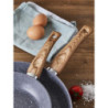 Set di 4 Confezioni 3 Padelle Ortles Alluminio 20-24-28 cm