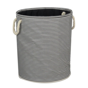 Set di 2 Portabiancheria Stripes L 40x45 cm Design Moderno