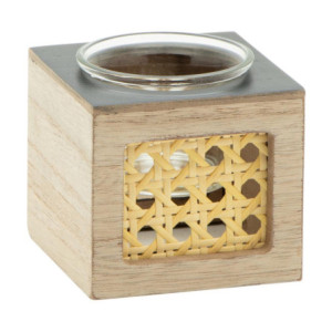 Set di 4 Porta Tealight Vienna 7,5x7,5x7,5 cm Design Elegante
