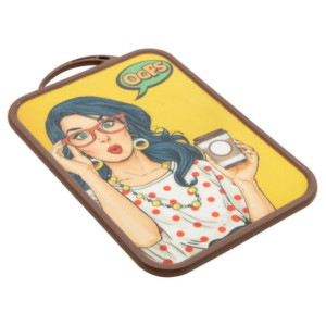 Set di 6 Taglieri Rettangolari OPS 25x37 cm con Manico THH