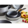 Set 6 casseruole 1 manico Silver Rock 16cm antiaderenti cucina