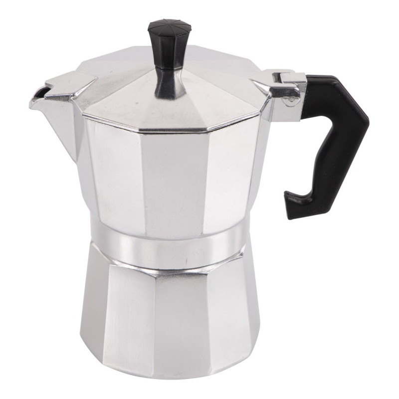 Set 6 Caffettiere alluminio 1 tazza Trilly moka tradizionale casa