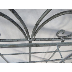 Zoom Set di 2 Scaffali In Metallo 3 Ripiani Jude 61x28x122 Grigio Anticato