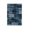 Set 5 Tappeti Nowell 50x80cm blu poliestere arredo casa