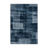 Set 4 Tappeti Nowell 100x150cm blu poliestere comfort casa