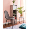 Set 5 Tappeti Randall 50x80cm grigio poliestere arredo casa
