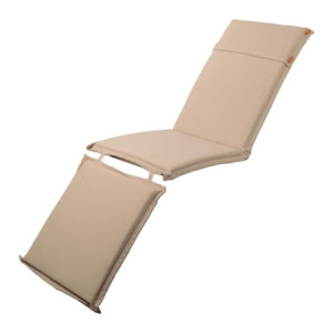Set 4 Cuscini per Sdraio colore tortora comfort giardino casa