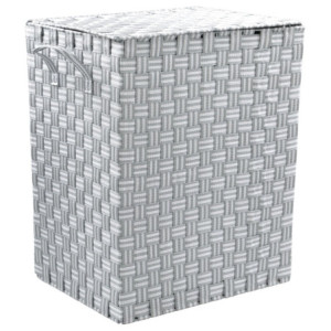 Set 6 Porta Biancheria Twist pieghevole grigio 40x30x50cm