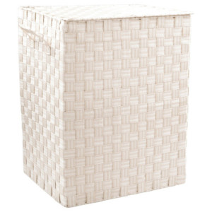Set 6 Porta Biancheria Twist pieghevole beige 40x30x50cm