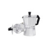 Set di 6 confezioni Caffettiera Trilly 3tz+1tz moka alluminio
