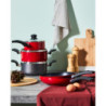 Set di 2 Batterie 9pz Mareva alluminio fondo induzione cucina