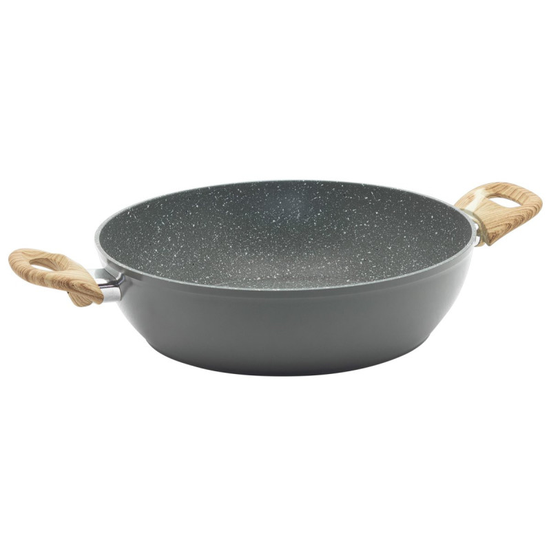 Set 6 tegami Atlantic alluminio forgiato 32cm antiaderenti cucina