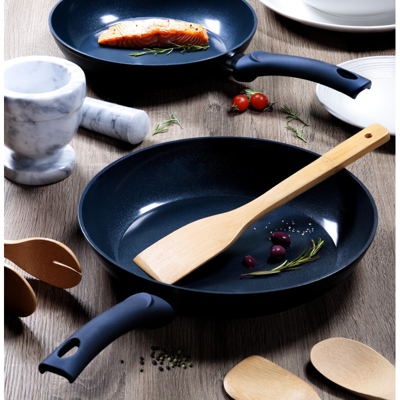 Set 8 padelle Ocean alluminio forgiato fondo induzione 24-28cm