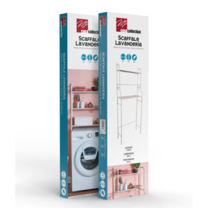 Zoom Set di 6 Scaffali Lavanderia 68*25*155