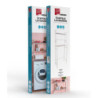 Set di 6 Scaffali Lavanderia 68*25*155