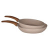 Set 8 padelle Earth alluminio forgiato 24-28cm fondo induzione
