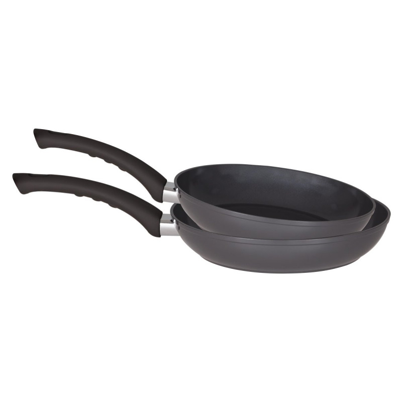 Set 8 padelle Pearl alluminio forgiato 24-28cm fondo induzione