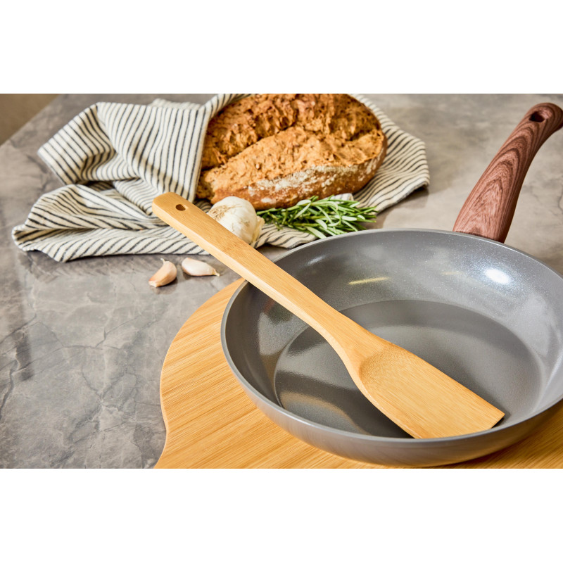 Set di 6 padelle alluminio forgiato 30cm rivestimento ceramico