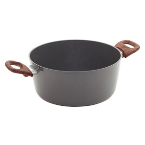 Set di 6 casseruole alluminio forgiato 24cm rivestimento ceramico