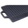 Set di 4 griglie rettangolari reverso ghisa 39,5x20cm cucina
