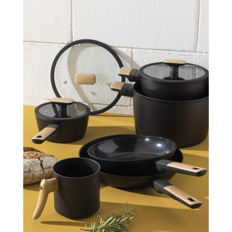 Set di 2 batterie 11 pezzi Ashanti alluminio forgiato cucina