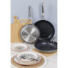 Set di 4 confezioni 2 padelle 24-28cm Silver Steel marmorizzato