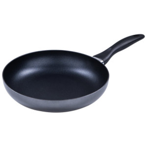 Set di 6 padelle alluminio cm24 grigio fondo induzione cucina
