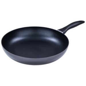 Set di 6 padelle alluminio cm28 grigio fondo induzione cucina