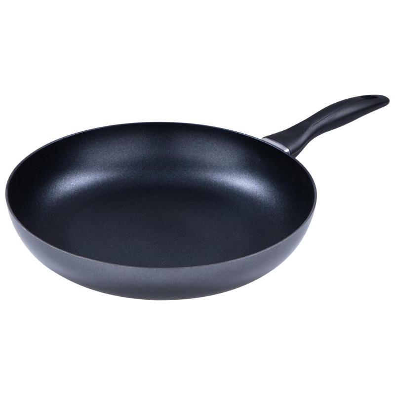 Set di 6 padelle alluminio cm32 grigio fondo induzione cucina