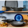 Set di 6 padelle alluminio forgiato 22cm Grit Stone induzione