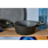 Set di 6 casseruole alluminio forgiato Grit Stone induzione cucina