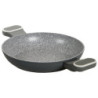 Set di 6 tegami alluminio forgiato 28cm Grit Stone induzione cucina