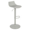 Set di 2 sgabelli Casper polipropilene grigio medio moderni casa