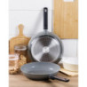 Set di 6 confezioni 2 padelle Gradient Gray ceramica induzione