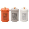Set di 6 Barattoli Metallo Dune colori assortiti 1000cc cucina
