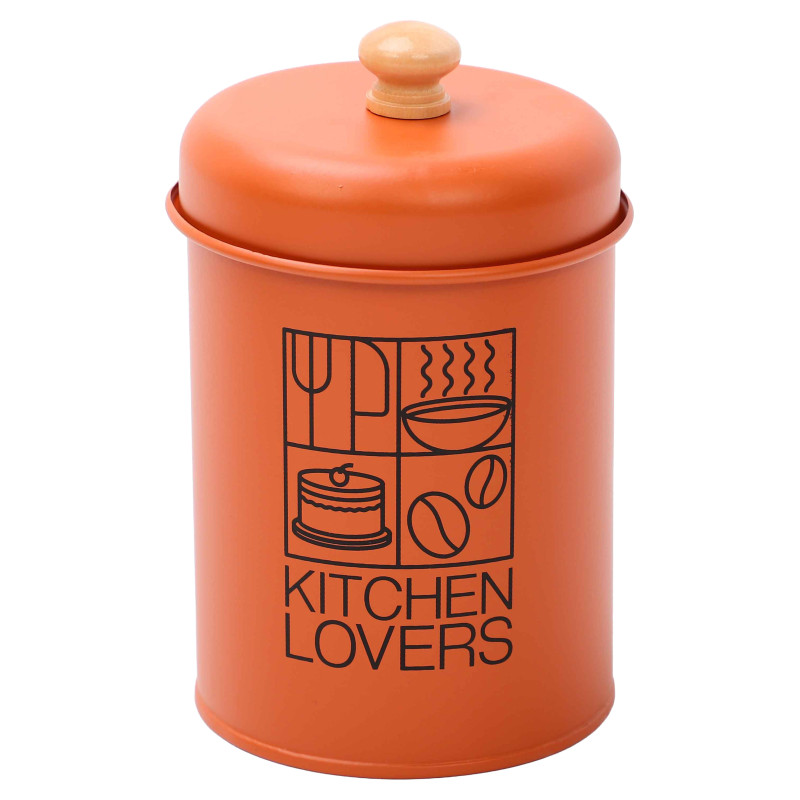 Set di 6 Barattoli Metallo Dune colori assortiti 1000cc cucina